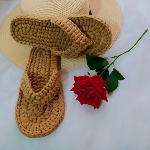 Chinelas Tejidas