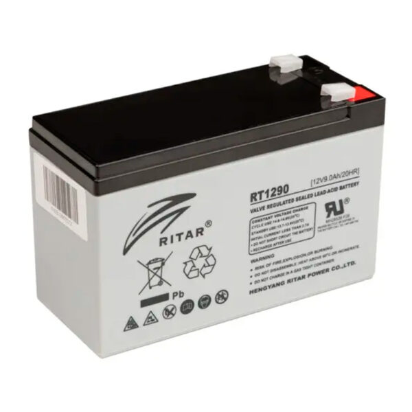 Batería RITAR 12V 9AH 36W RT1290 AGM VRLA